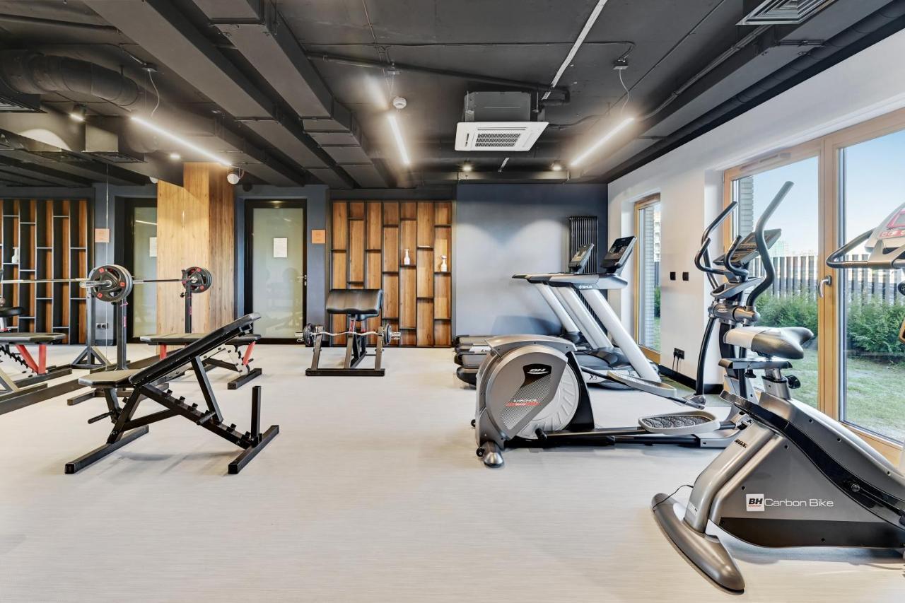 Nadmotlawie Riverside - Gym & Free Parking By Downtown Apartments Gdansk Ngoại thất bức ảnh