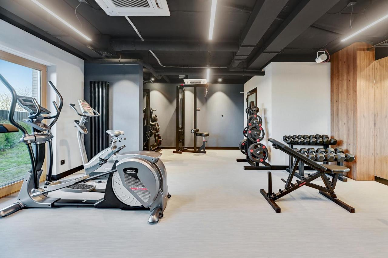 Nadmotlawie Riverside - Gym & Free Parking By Downtown Apartments Gdansk Ngoại thất bức ảnh