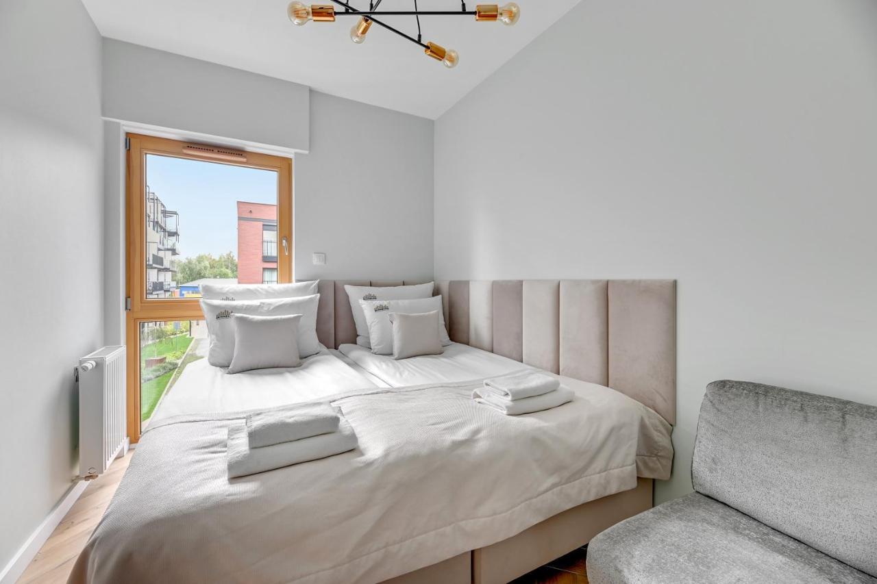Nadmotlawie Riverside - Gym & Free Parking By Downtown Apartments Gdansk Ngoại thất bức ảnh