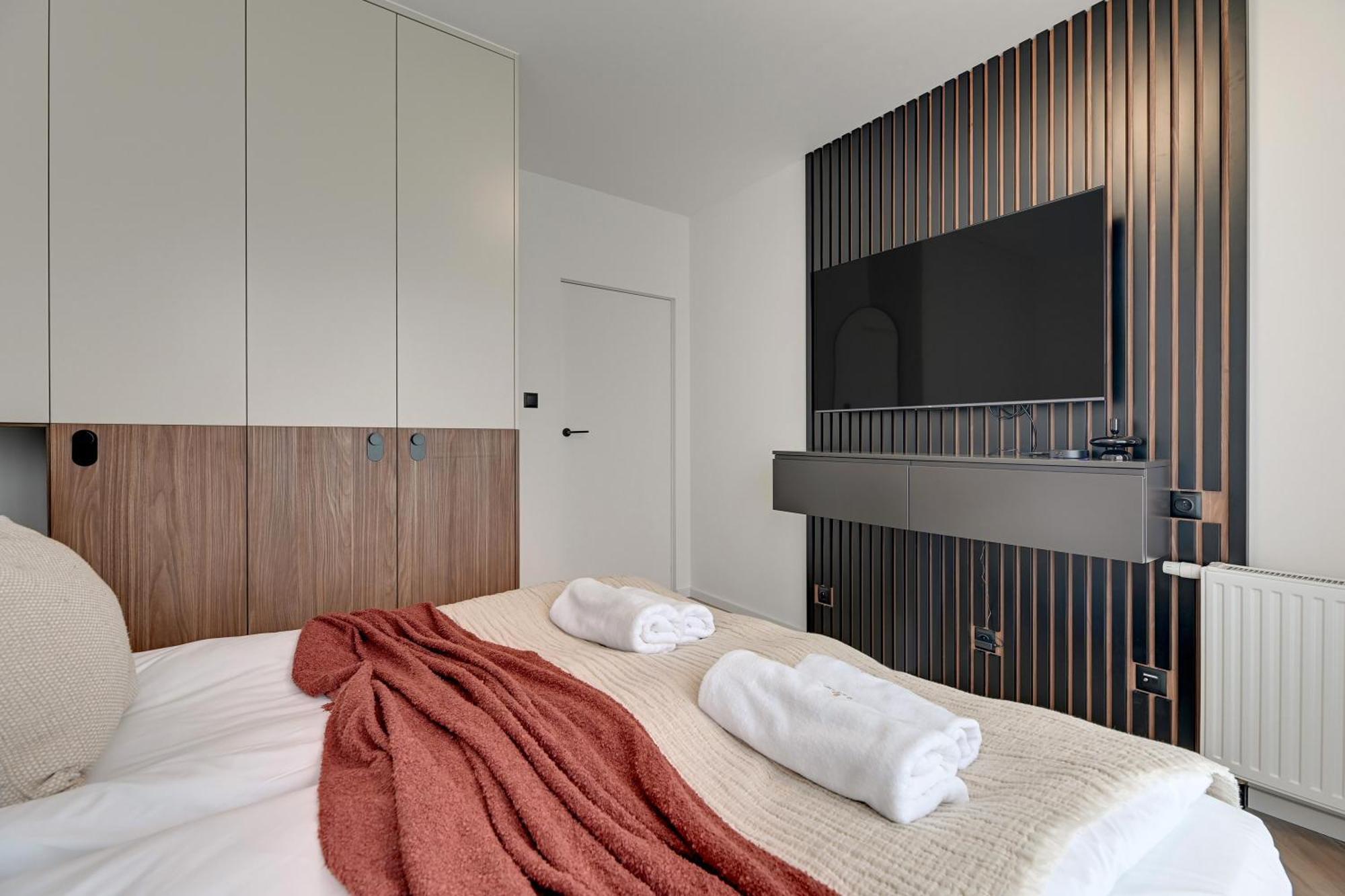 Nadmotlawie Riverside - Gym & Free Parking By Downtown Apartments Gdansk Phòng bức ảnh