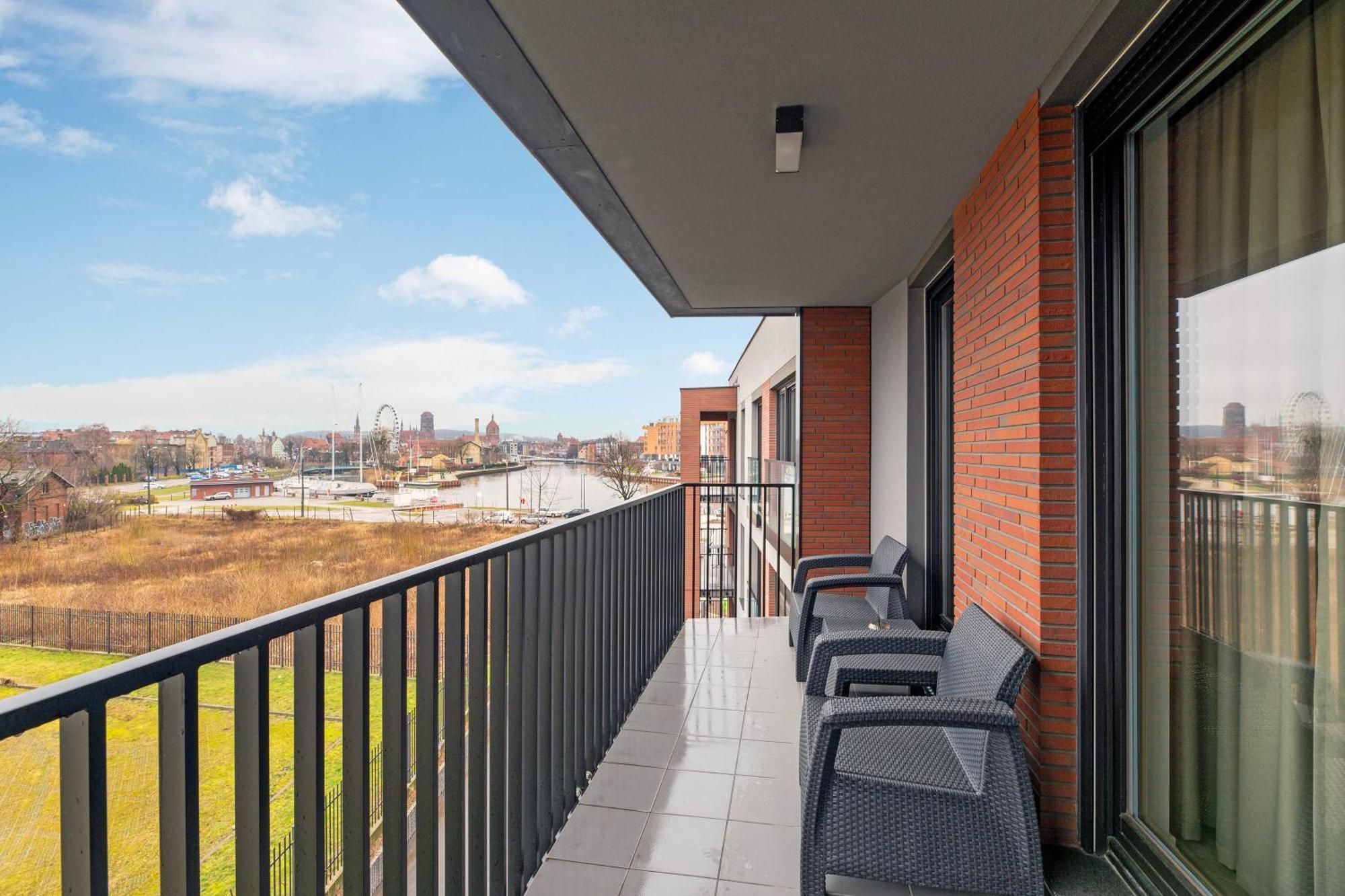 Nadmotlawie Riverside - Gym & Free Parking By Downtown Apartments Gdansk Phòng bức ảnh
