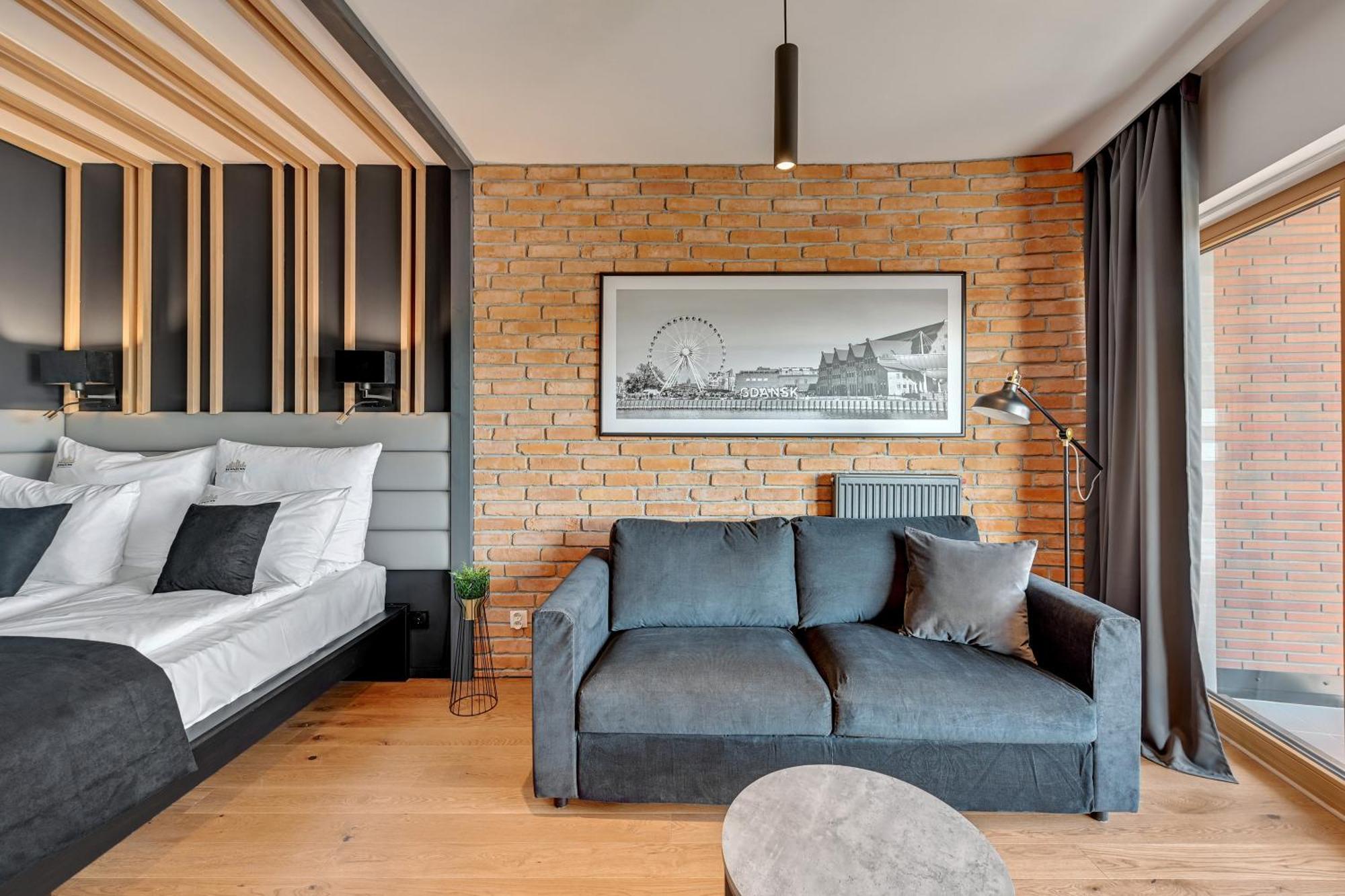 Nadmotlawie Riverside - Gym & Free Parking By Downtown Apartments Gdansk Ngoại thất bức ảnh